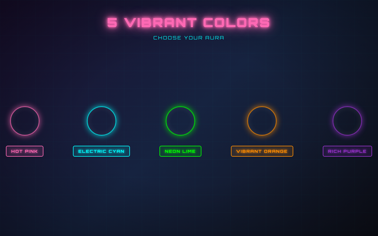 Cursor Aura - Cyan glow