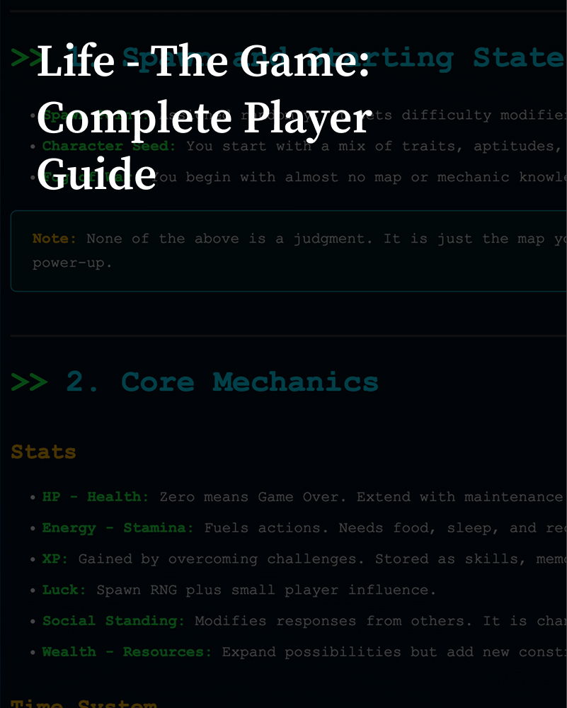 Life - The Game: Complete Player's Guide