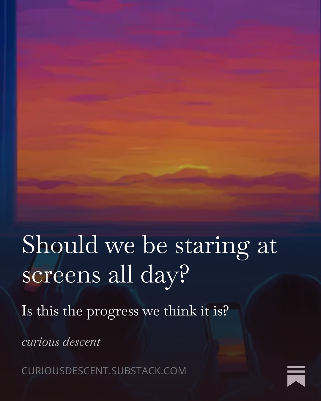 Should we be staring at screens all day?