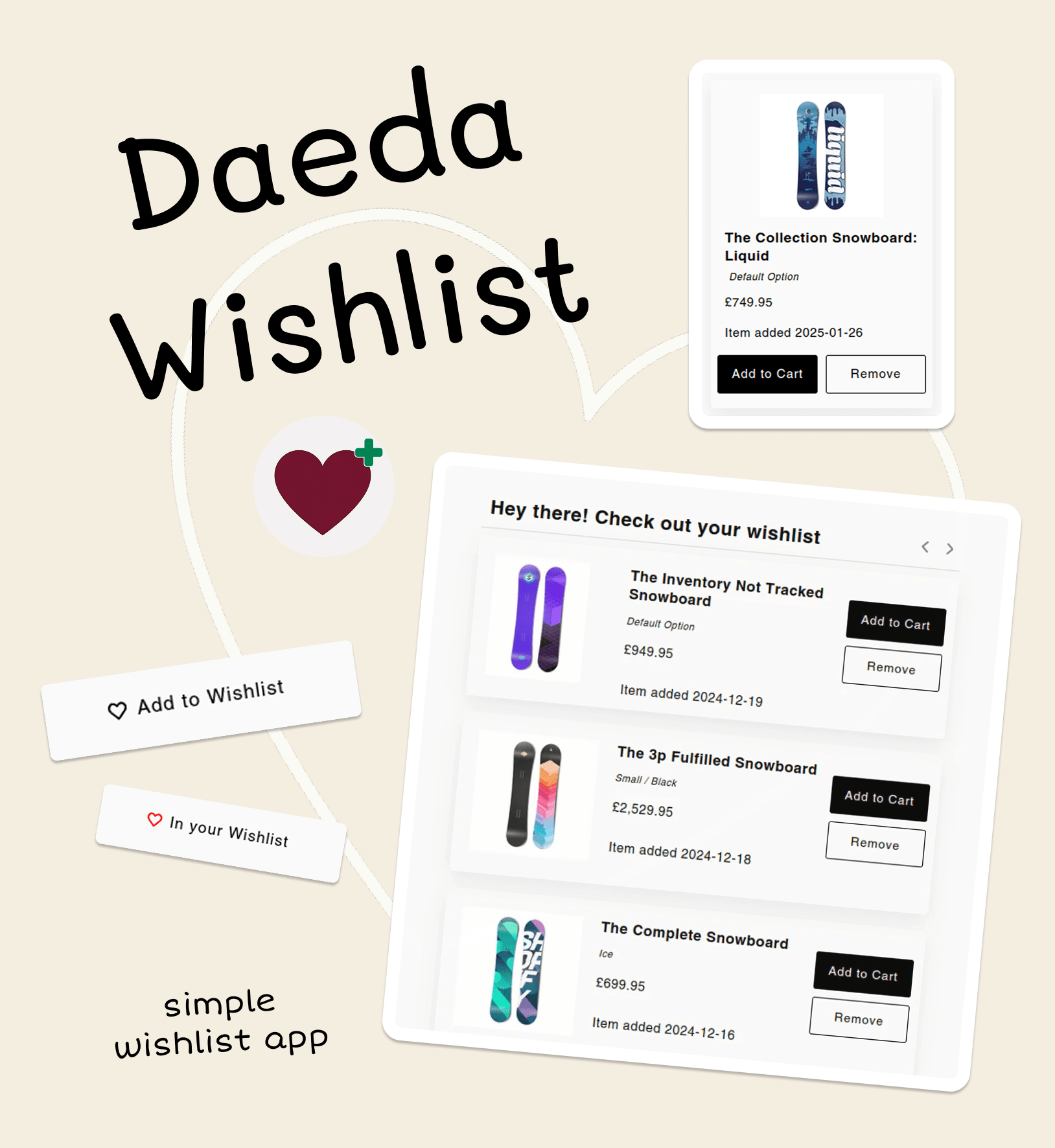 Daeda Wishlist